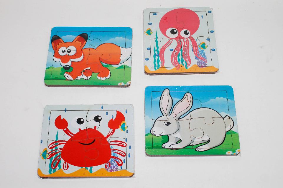 Puzzles Infantiles 4 piezas